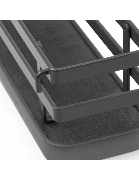 Kit de Titane de rangement des épices pour meuble de cuisine ou élément haut Acier Gris antracite EMUCA 8946435
