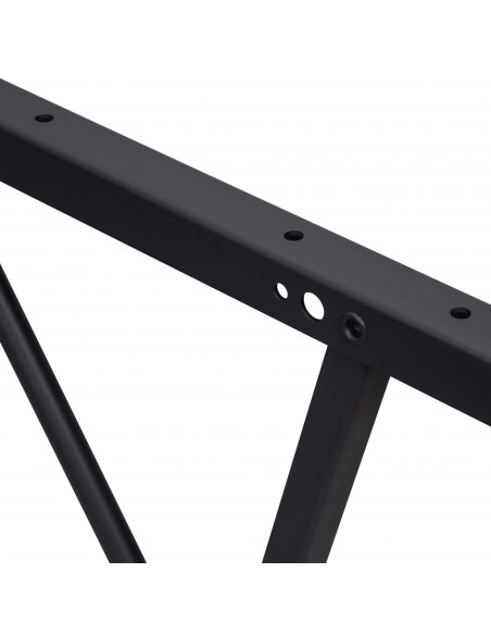 Ensemble de mécanismes de levage pour tables basses permette elevare la mesa 192mm Acier Peint en noir EMUCA 4014814