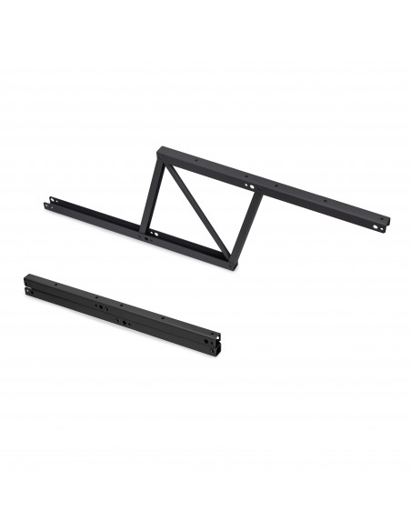 Ensemble de mécanismes de levage pour tables basses permette elevare la mesa 192mm Acier Peint en noir EMUCA 4014814