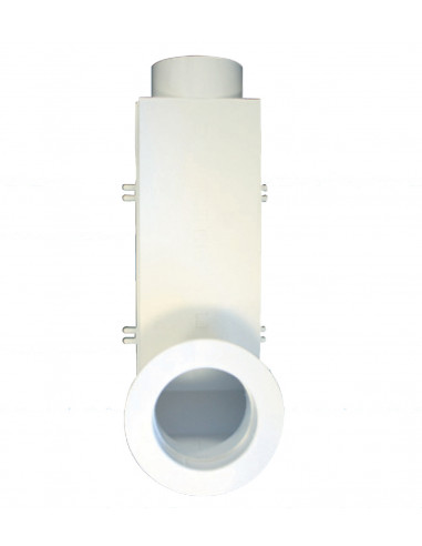 Manchette coudée plastique raccordement D.80 mm S&P (UNELVENT) 890019