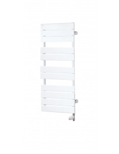 Radiateur sèche-serviettes eau chaude Régate Blanc RAL 9016 504W horizontal 1037 mm L 500 mm Acova SX-104-050
