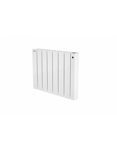 Radiateur électrique Volga Prem's régul. digitale + œil Blanc RAL 9010 1250W H575 mm L774 mm Acova TAMP-125-077/CF