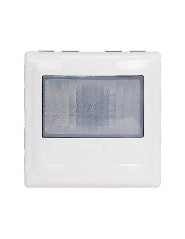 Détecteur mural universel Mosaic 2 fils sans neutre à détection infrarouge 100W LED 2 modules blanc LEGRAND 078459A