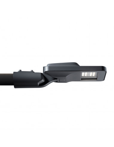 Luminaire pour mât tilt FENDER IP66 LED SMD 21W 3025lm CRI70 3000K 110º 114mm Anthracite NOVOLUX LIGHTING 999A-L0125A-04