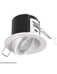 Spot encastré 6 Watts Orientable 360° Finition blanc mat BF-LIGHT BF-EVO6