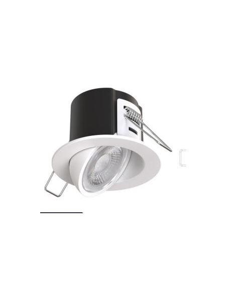 Spot encastré 6 Watts Orientable 360° Finition blanc mat BF-LIGHT BF-EVO6