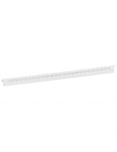 240 repères Mémocab largeur 2,3mm avec signe conventionnel point noir sur fond blanc LEGRAND 037955 2