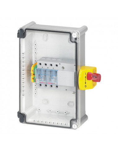 Coffret de proximité 63A IK07 4 Pôles avec interrupteur-sectionneur Vistop et bornier de terre viking 3 LEGRAND 022617