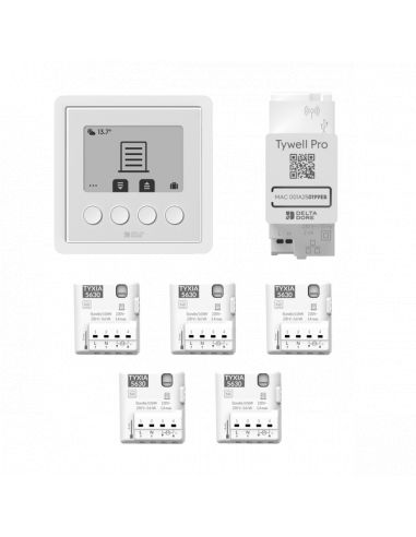 Pack pour volets roulants automatiques Pack Tyxia 741 bioclimDELTA DORE 6351443