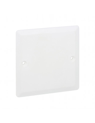 Couvercle pour boîte à encastrer Batibox maçonnerie sans vis 80x80mm LEGRAND 091958