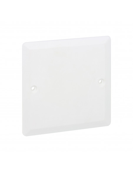 Couvercle pour boîte à encastrer Batibox maçonnerie sans vis 80x80mm LEGRAND 091958