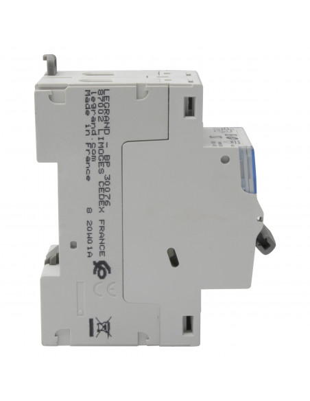 Interrupteur Différentiel DX3-ID 2 Pôles 16A Type AC 10MA LEGRAND 411500