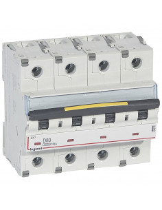 DX3 4P D80 10000A/16KA LEGRAND 409540 2