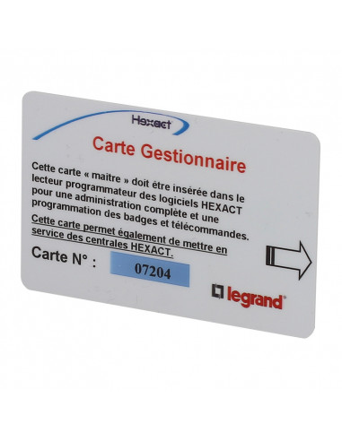 Carte gestionnaire pour contrôle d'accès VIGIK BTICINO BT348253
