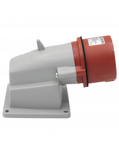 Fiche inclinée saillie P17 IP44 16A de 380V à 415V 3P+N+T LEGRAND 057589
