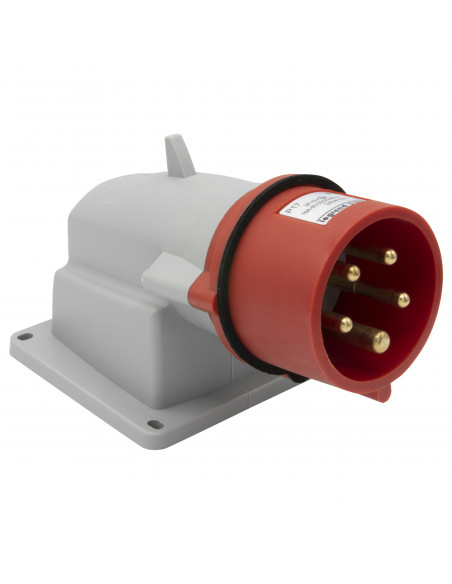 Fiche inclinée saillie P17 IP44 16A de 380V à 415V 3P+N+T LEGRAND 057589