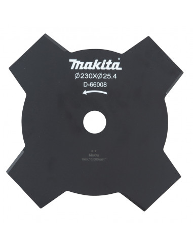 Lame débroussailleuse 4 dents 230mm MAKITA D-66008