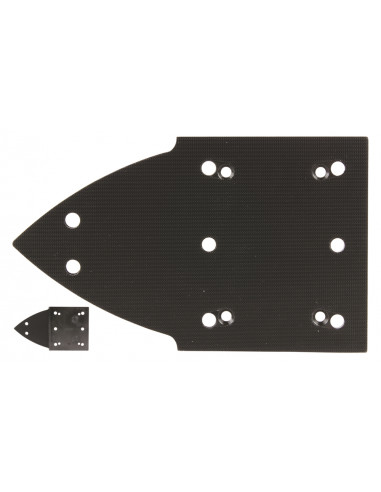 Plateau delta + carré pour ponceuses vibrantes BO4565 MAKITA 197467-2