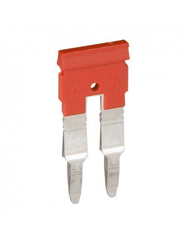 Peigne pour 2 blocs de jonction à vis ou ressort viking 3 pas 8mm rouge LEGRAND 037508