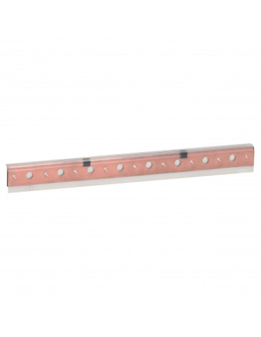 Profilé isolant pour barres cuivre plates section 18x4mm, 25x4mm, 25x5mm ou 32x5mm longueur 1m LEGRAND 037311
