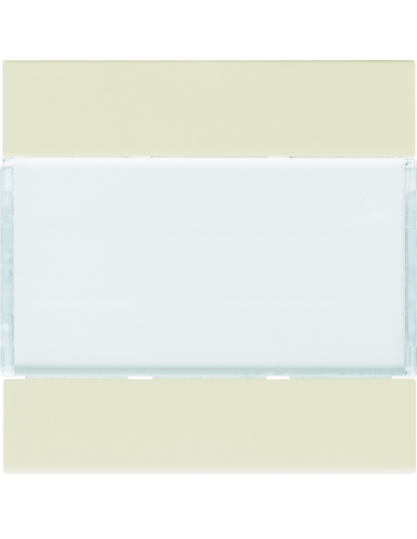 Enjoliveur 2 boutons poussoirs KNX gallery dune HAGER WXE302D
