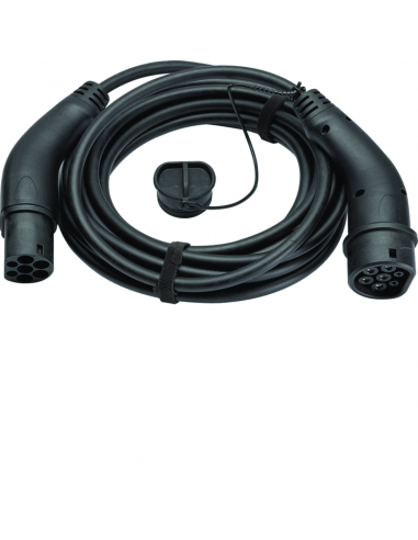 Witty accessoire Câble de recharge Mode 3 T2/T2 32A 3P 7,5m HAGER XEVA734