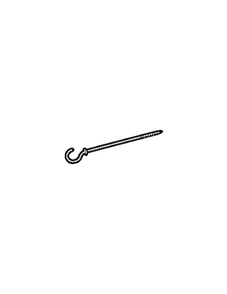 Crochet pour suspension de luminaire Batibox béton longueur 120mm LEGRAND 089584