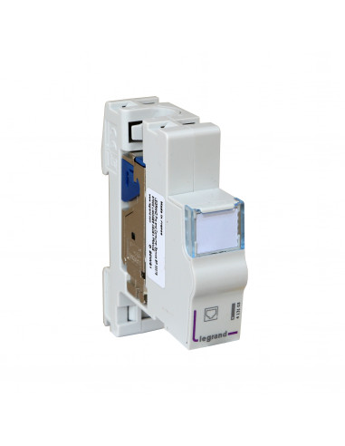 Module de brassage blindé catégorie 6 STP avec connecteur LCS³ certifié PoE1 module LEGRAND 413103