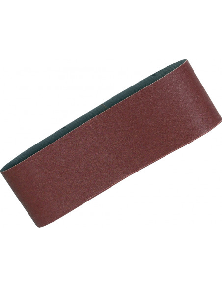 Bandes abrasives 76x457 mm pour bois métal Grain 60 (X 5) MAKITA P-37100