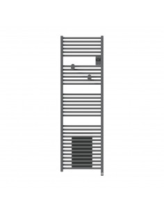 RADIATEUR SÈCHE-SERVIETTES CONNECTÉ RIVA 5 AVEC SOUFFLERIE 1750W GRIS MENHIR THERMOR 471641