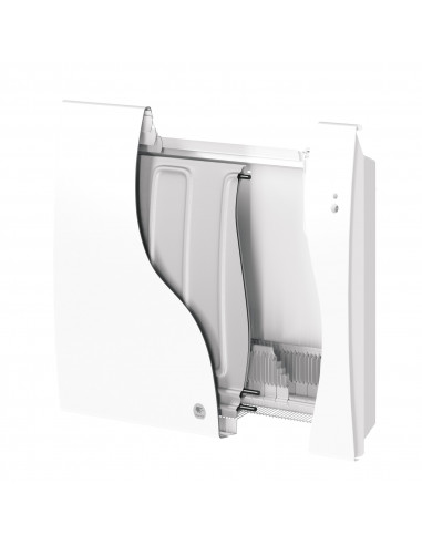 RADIATEUR CONNECTÉ GAIN DE PLACE INGÉNIO 4 HORIZONTAL 2000W BLANC MAT THERMOR 479326