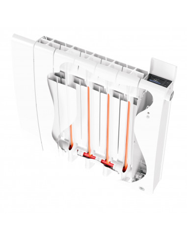 RADIATEUR CHALEUR DOUCE CONNECTÉ BILBAO 4 BAS 1000W GRIS ARDOISE THERMOR 494842