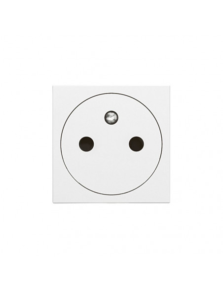 Prise 2P+T Surface Mosaic 2 modules avec connexion bornes automatiques blanc LEGRAND 077111L