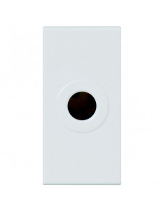 Sortie de fil Ø8mm Mosaic 1 module blanc LEGRAND 077552 2