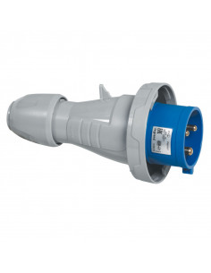 FICHE MOBILE DROITE P17 200/250V 16A 2P+T IP66/67 LEGRAND 555324 2