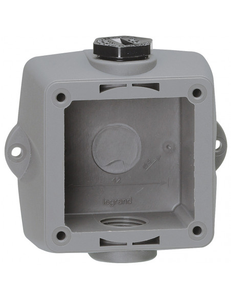 Boîtier saillie Hypra 2 entrées pour presse étoupe M20 LEGRAND 053910