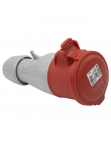 Prise mobile P17 IP44 32A de 380V à 415V 3P+T LEGRAND 555218