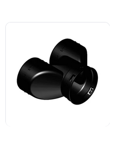 Raccord culotte D80/2XD80 pour EasyHOME COMPACT ALDES 11033017 2