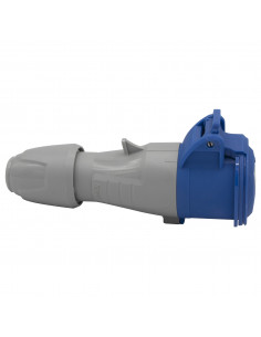 PRISE MOBILE 16A 2P+T 230V IP44 LEGRAND 555104 2