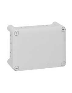 Boîte de dérivation rectangulaire pour presse-étoupe Plexo dimensions 220x170x86mm gris RAL7035 LEGRAND 092064 2