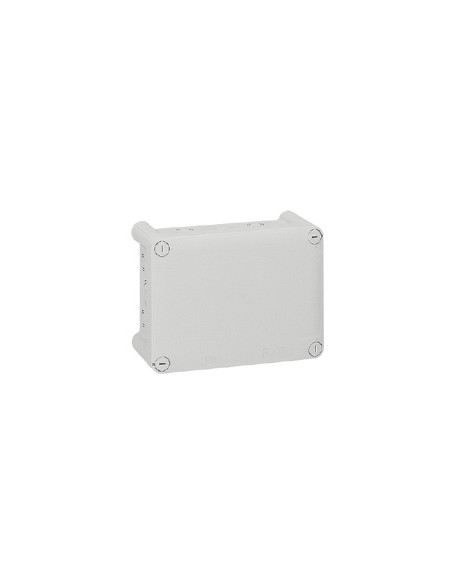 Boîte de dérivation rectangulaire pour presse-étoupe Plexo dimensions 220x170x86mm gris RAL7035 LEGRAND 092064
