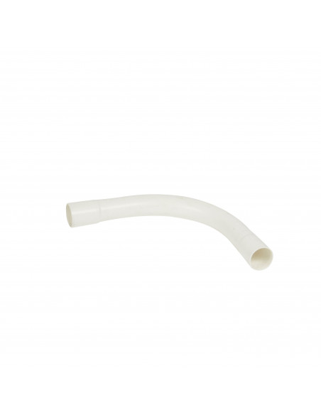 Cintre grand rayon 90° IP44 Ø25mm et rayon 90mm blanc RAL9010 antimicrobien LEGRAND 06143