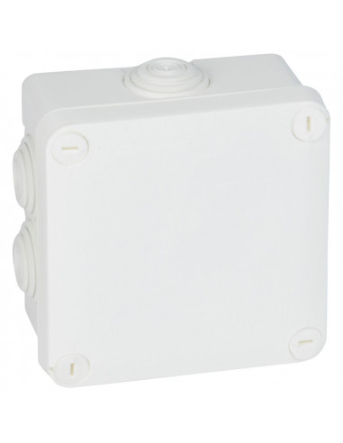 Boite de dérivation 105x105x55mm Blanche LEGRAND 092023