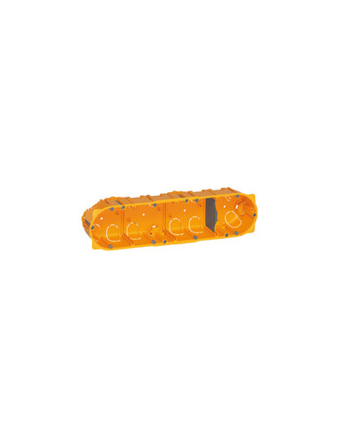 Boîte multiposte Batibox cloisons sèches 4 postes 8 à 10 modules profondeur 40mm LEGRAND 080044