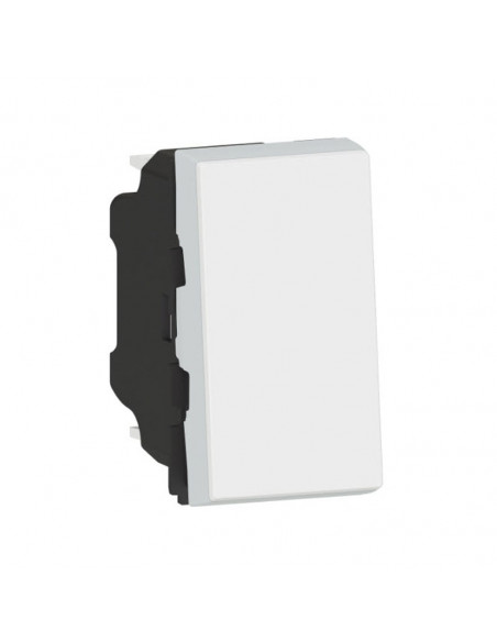 Poussoir témoin 6A 250V Mosaic 1 module blanc LEGRAND 077033L