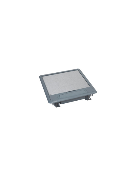 Boîte de sol hauteur réduite 50mm pour plancher technique ou chape béton avec couvercle LEGRAND 088070