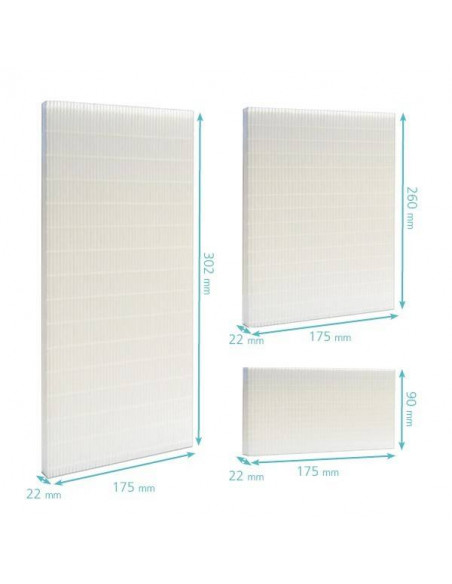 Lot de 3 Filtres DUOLIXMAX Atlantic 412077