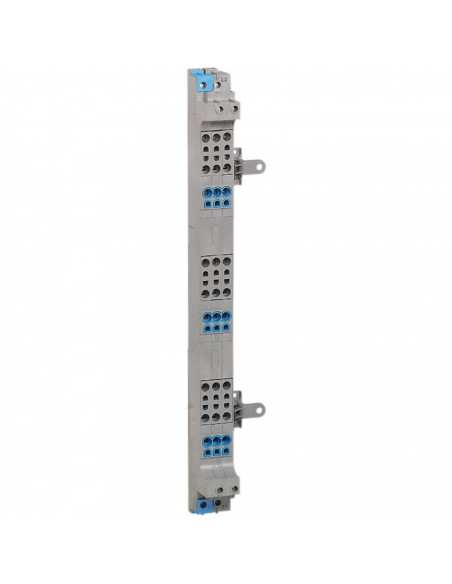 Peigne d'alimentation tétrapolaire vertical 63A VX³ à bornes automatiques pour coffrets 3 rangées LEGRAND 405023