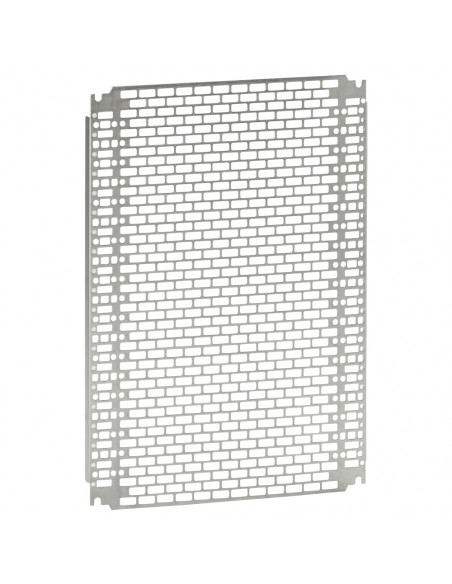 Plaque perforée Lina 25 pour coffret Atlantic, Atlantic Inox et Marina hauteur 800xlargeur 800 LEGRAND 036020
