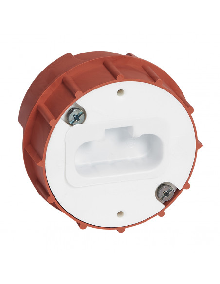 Boîte luminaire Batibox maçonnerie couvercle DCL pour applique à bornes automatiques LEGRAND 089204